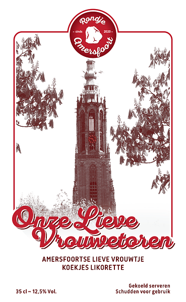 Onze Lieve Vrouwetoren likorette Rondje Amersfoort