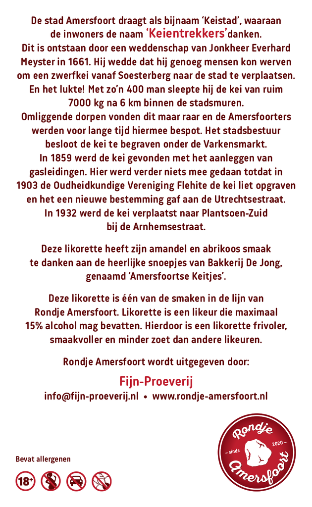 Keientrekkers achterzijde Rondje Amersfoort