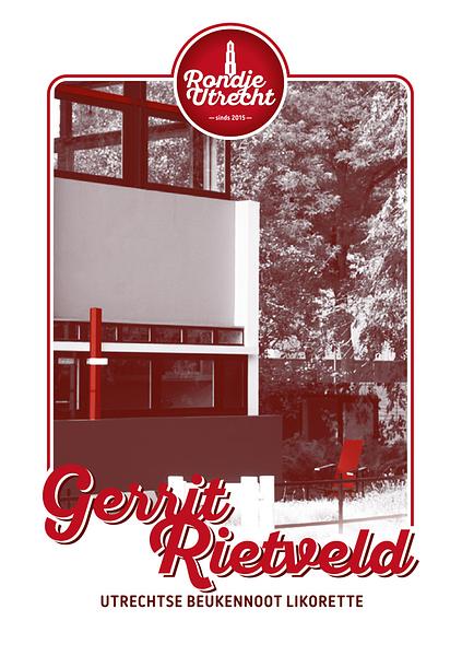 Gerrit Rietveld Beukennoot likorette  Rondje Utrecht