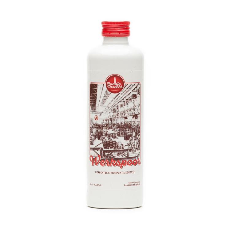 Werkspoor Spoorpunt Likorette. 
Ontdek de smaak van Utrecht.
'Rondje Utrecht' bestaat uit 12 verschillende smaken. Iedere smaak heeft een Utrechts karakter gekoppeld aan bijvoorbeeld een Utrechts gebouw, plek, gebeurtenis, geschiedenis etc. Zo proeft u de smaken & geschiedenis van Utrecht.
