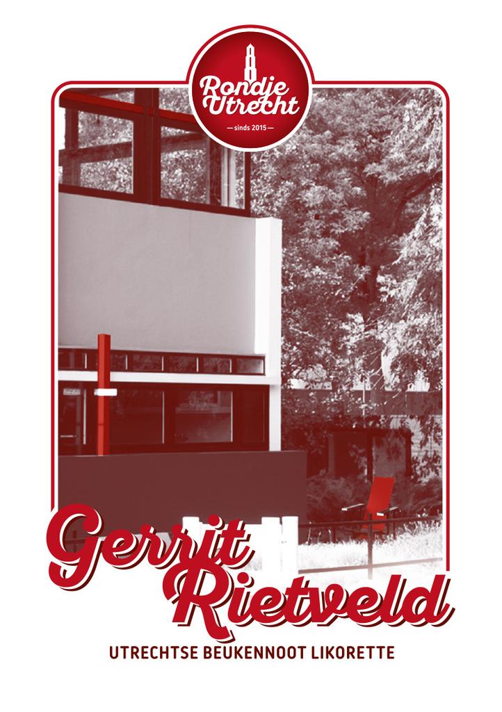 Gerrit Rietveld likorette Rondje Utrecht