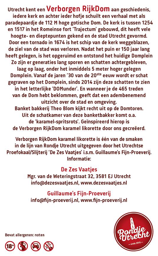 Verborgen RijkDom Likorette Rondje Utrecht