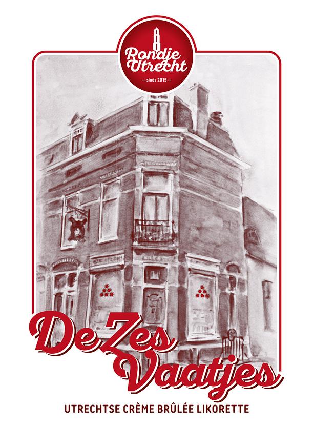 Fles De Zes Vaatjes likorette Rondje Utrecht