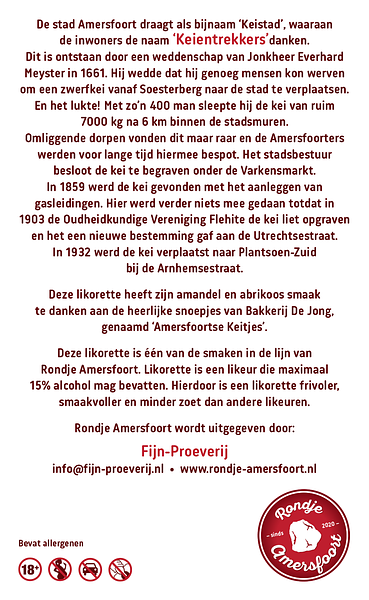 Keientrekkers achteretiket Rondje Amersfoort